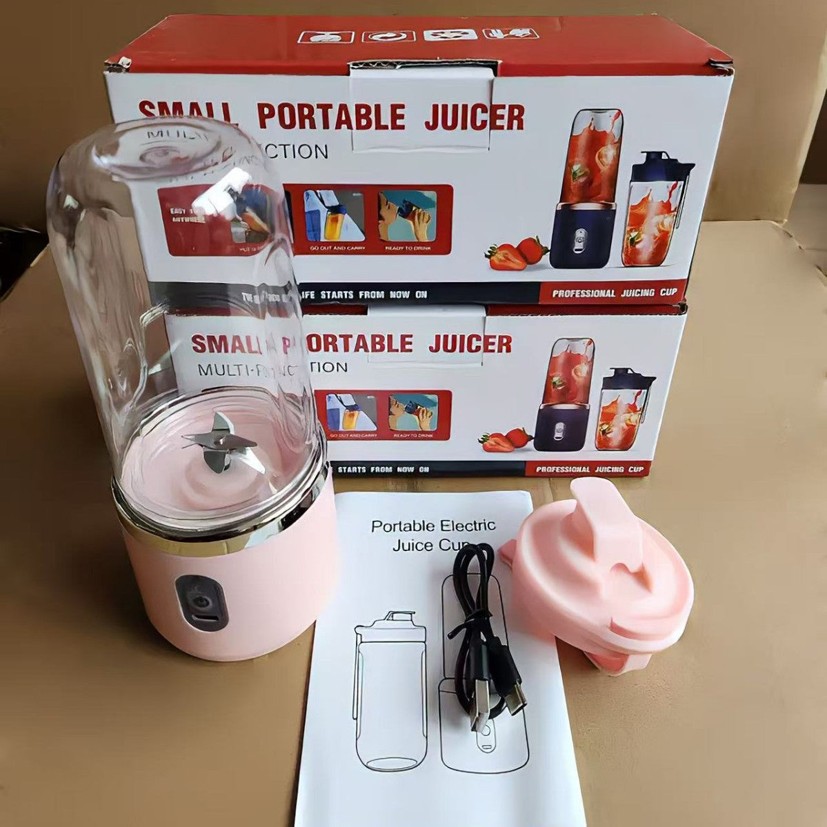 VASO BATIDORA PORTATIL RECARGABLE