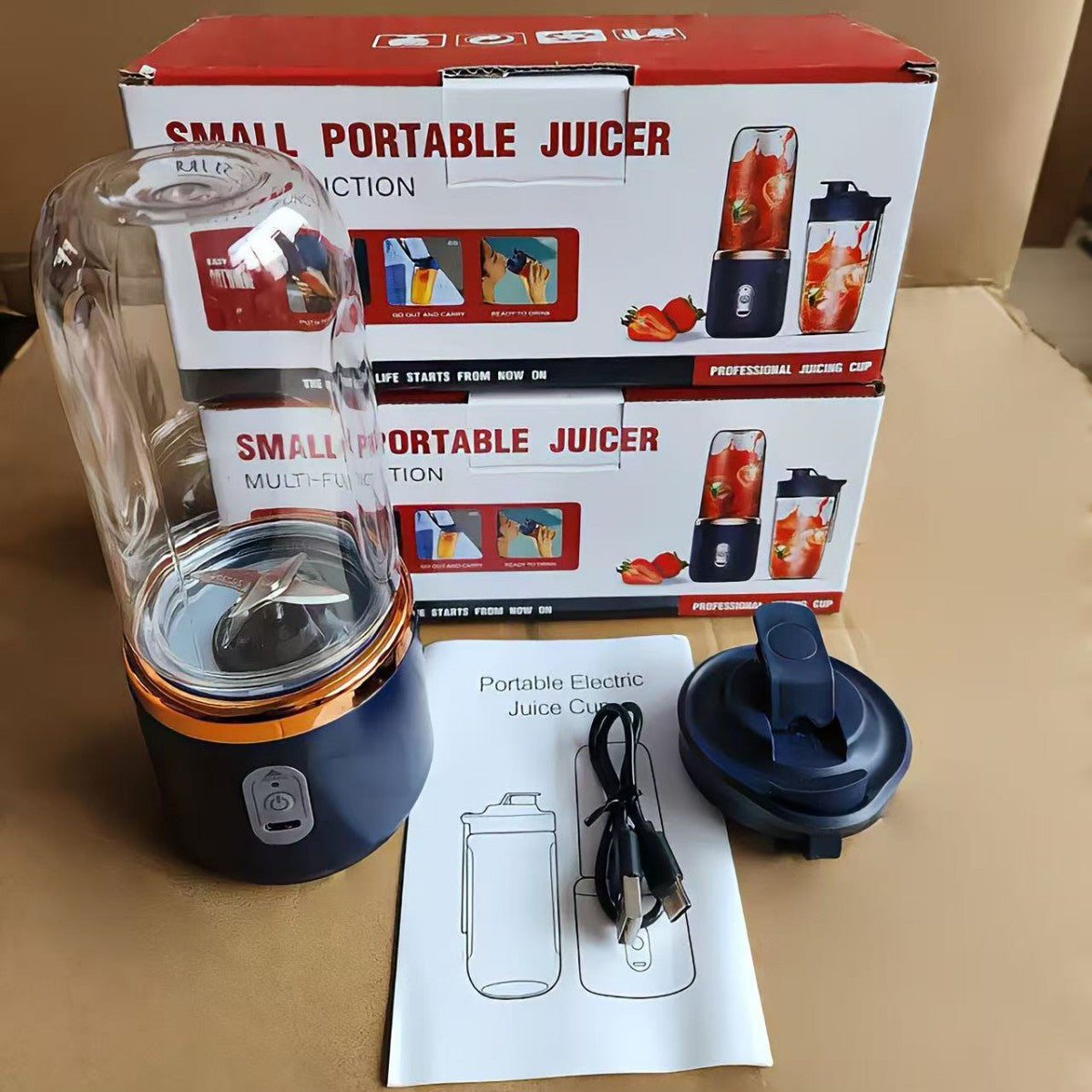 VASO BATIDORA PORTATIL RECARGABLE